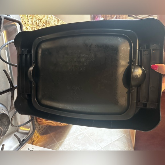 Ovente Non-Stick Indoor Grill -13”x10” plate size - Picture 2 of 3